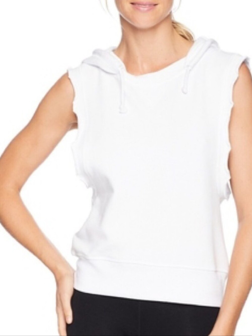 Free People Movement sleeveless hoodie vest size Small